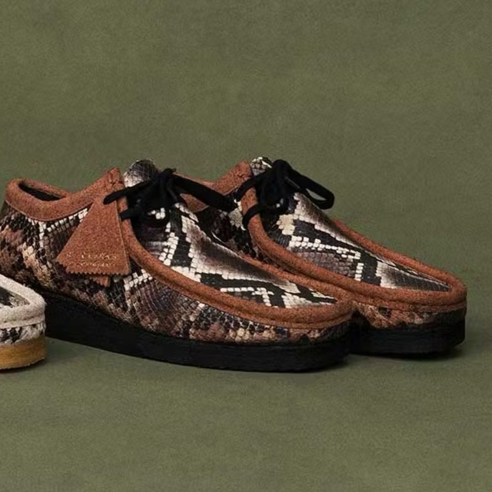 Clark’s x Aime Leon Dore Snakeskin wallabee